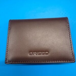 Breed Porter Brown Genuine Leather Wallet - NEW